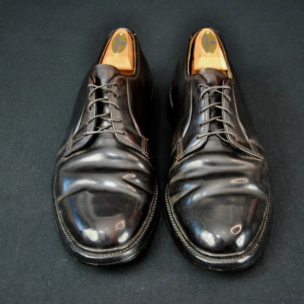 Florsheim Imperial Shell Cordovan ptb sz 10E, like Alden 990 Allen Edmond Leeds